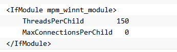 Windows下(xià)Apache模塊配置mpm_winnt_module詳解